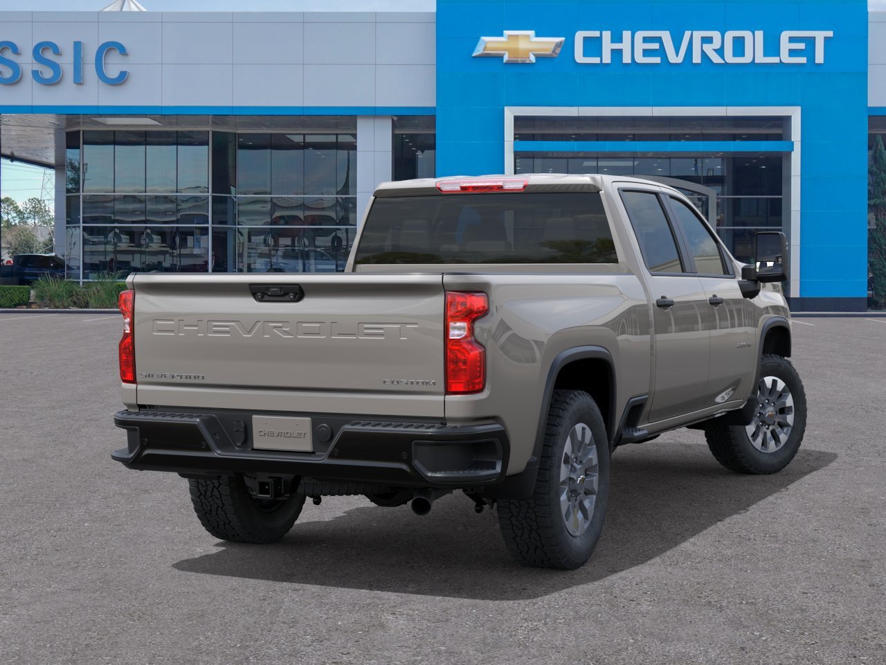 2026 Chevrolet Silverado 2500 HD Custom Tan at Classic Elite Chevrolet Sugar Land