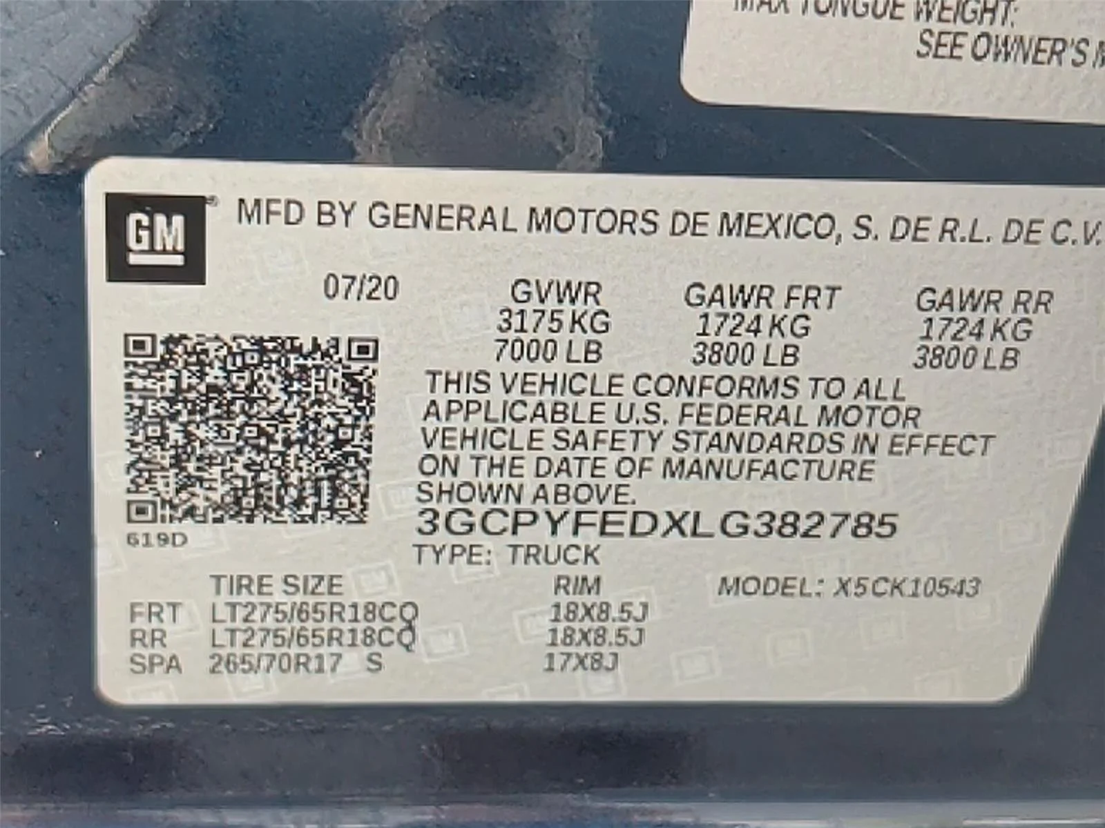 Used 2020 NORTHSKY BLUE METALLIC Chevrolet LT Trail Boss image 42