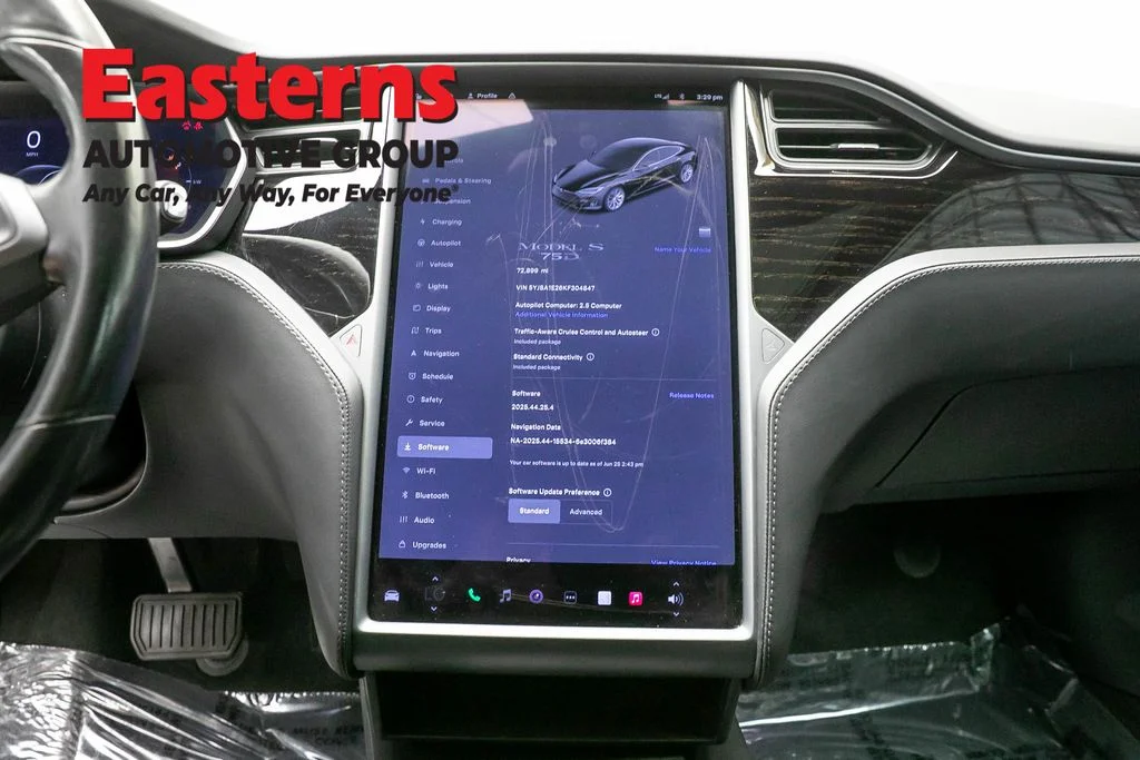 Used 2019 Black Tesla 75D image 11