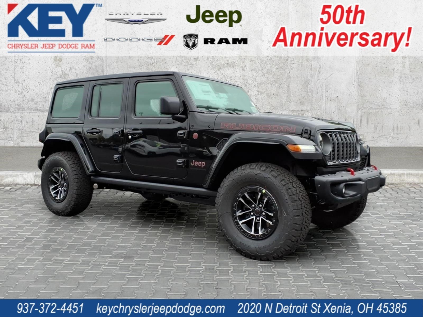 New 2027 Black Clear-Coat Paint Jeep Rubicon X image 1