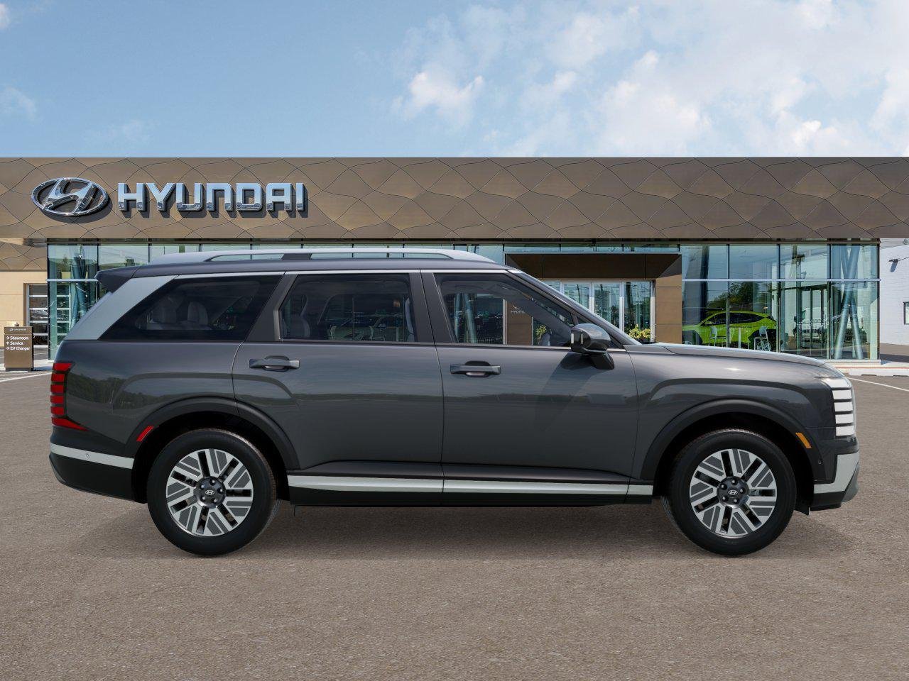 New 2026 Ecotronic Gray Pearl Hyundai Blue SEL Premium 7P image 7