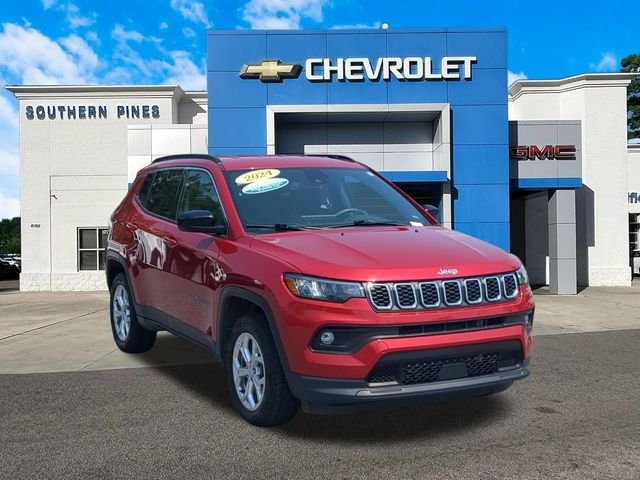 Used 2024 Red Jeep Latitude image 1