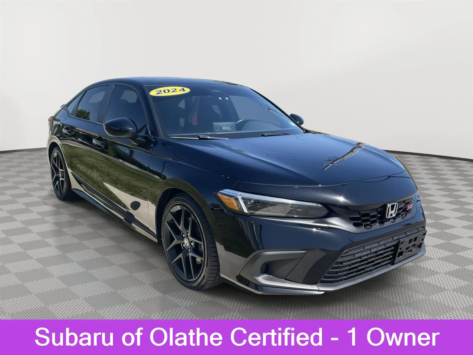 Used 2024 Crystal Black Pearl Honda SI image 1