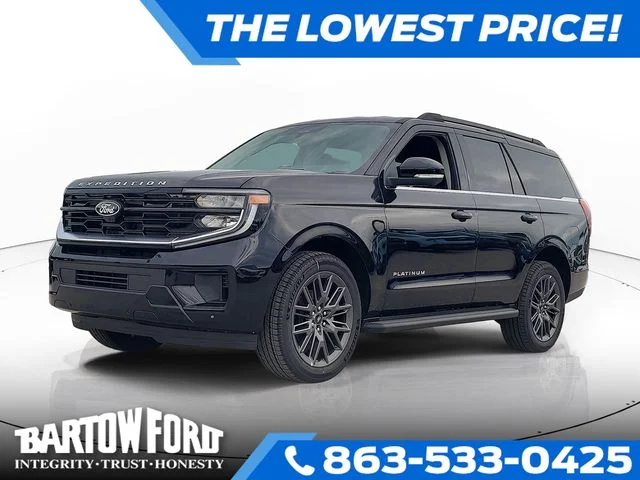 New 2027 Black Metallic Ford Platinum image 1