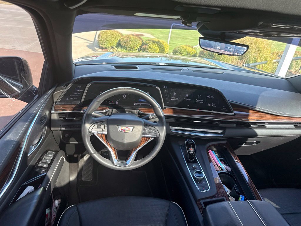 Used 2021 Black Cadillac Premium Luxury image 16