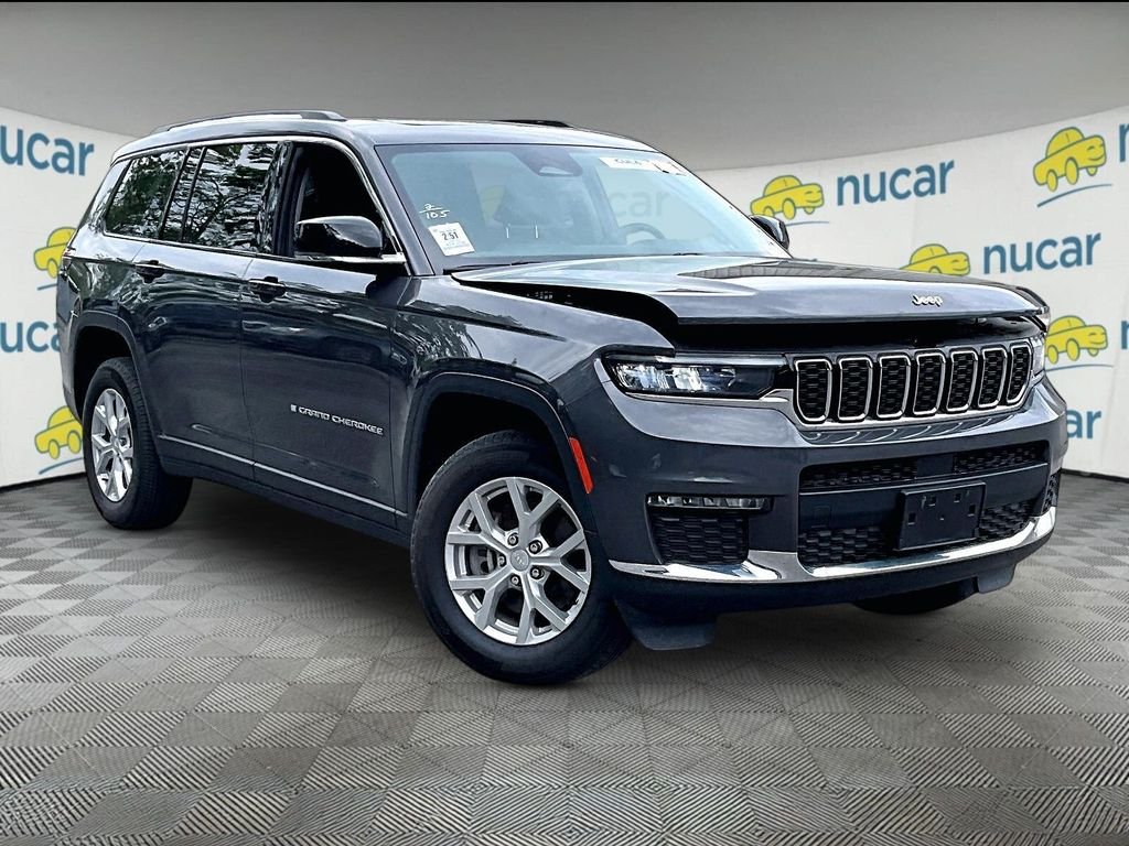 Used 2023 Baltic Gray Metallic Clearcoat Jeep Limited image 1