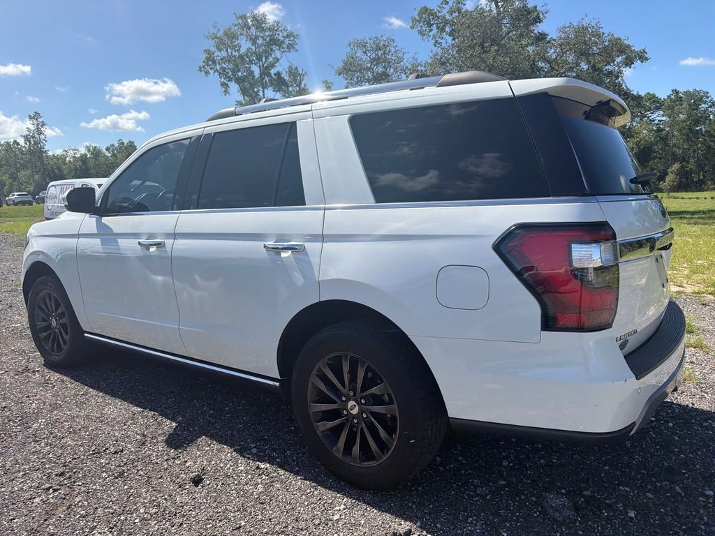 Used 2021 White Metallic Ford Limited image 9