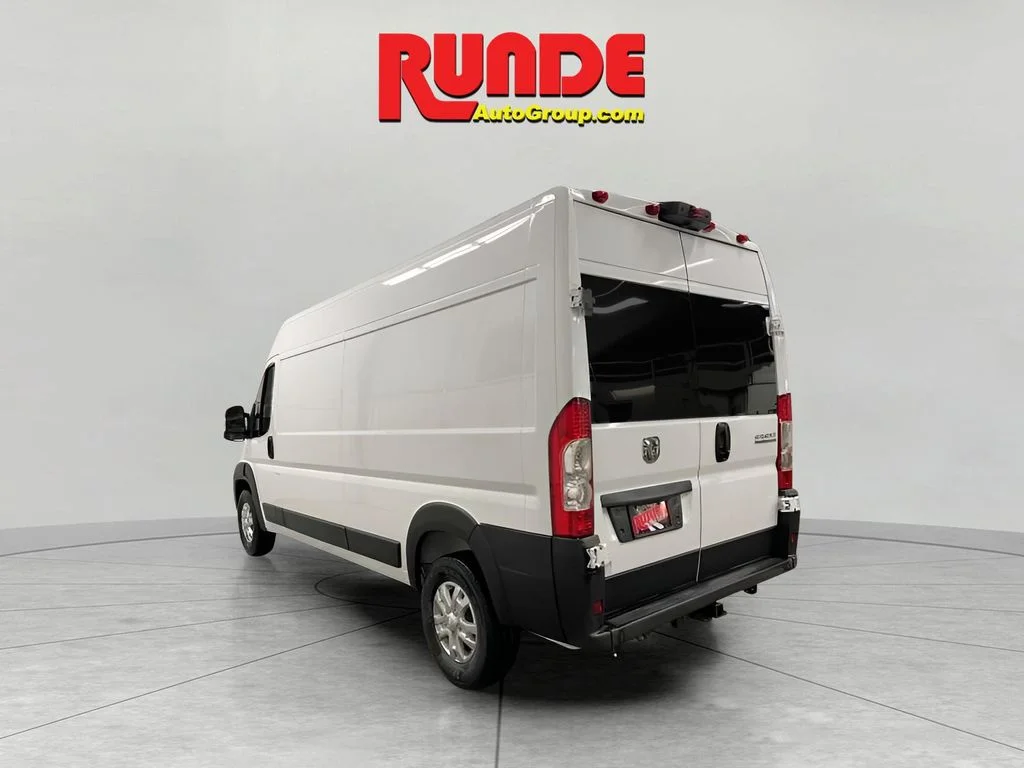 Used 2025 Bright White Clearcoat Ram SLT image 3