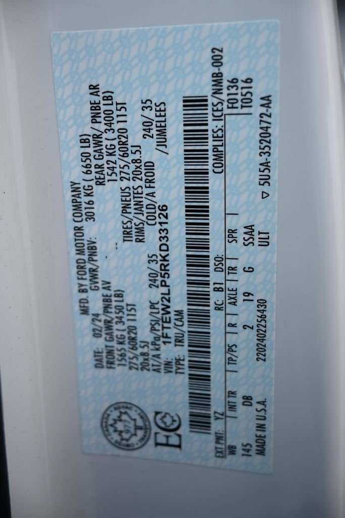 Used 2024 White Ford STX image 36