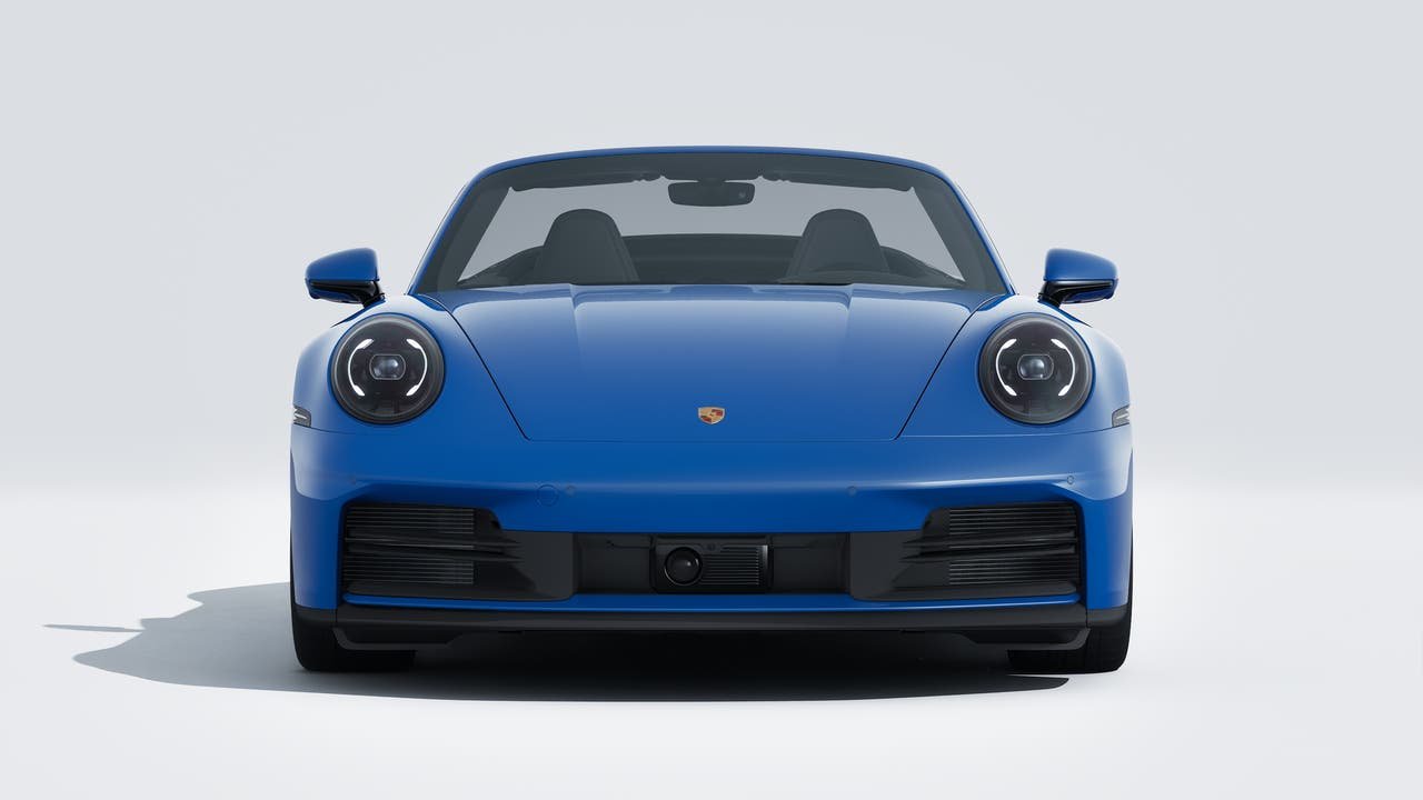 Used 2025 Lugano Blue Porsche Carrera Cabriolet image 8