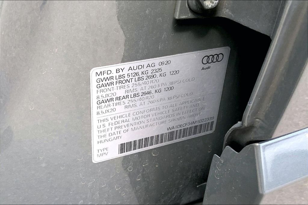 Used 2021 Gray Audi Premium image 19