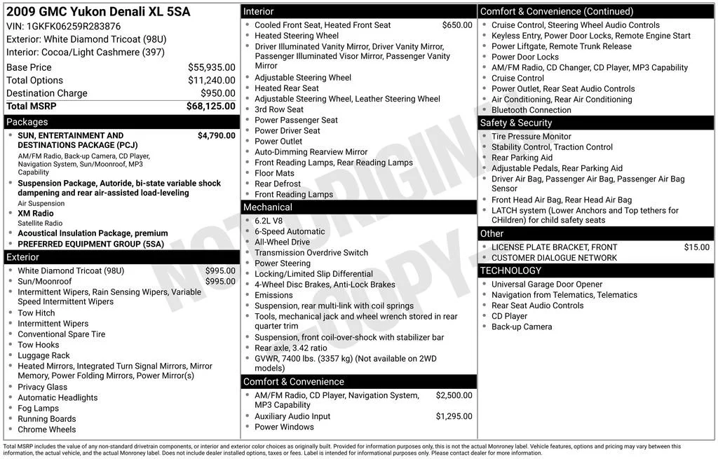 2009 GMC Yukon Denali AWD's photo