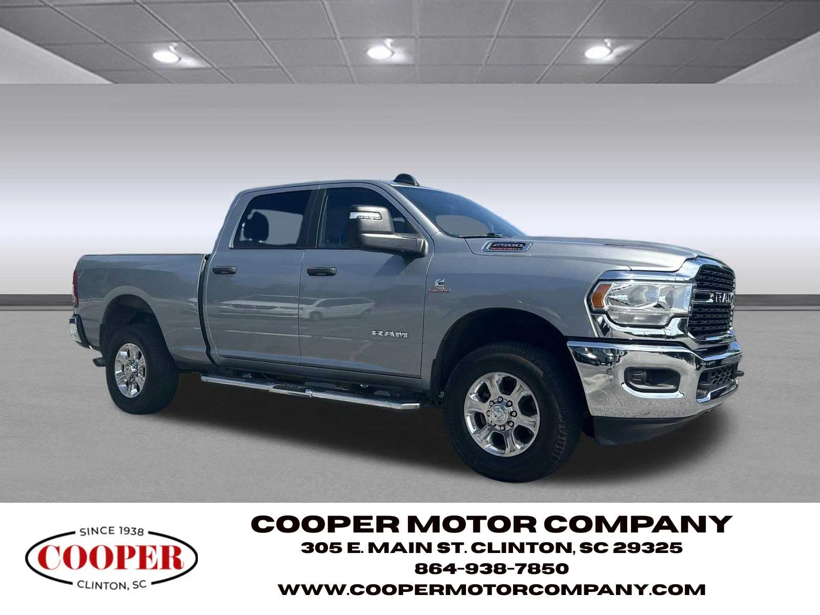 Used 2024 Billet Silver Metallic Clearcoat Ram Big Horn image 7