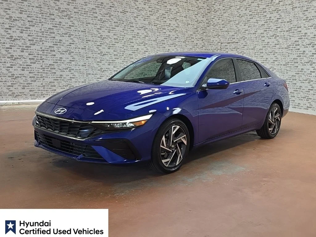 Certified Used 2025 Intense Blue Hyundai SEL Convenience image 3