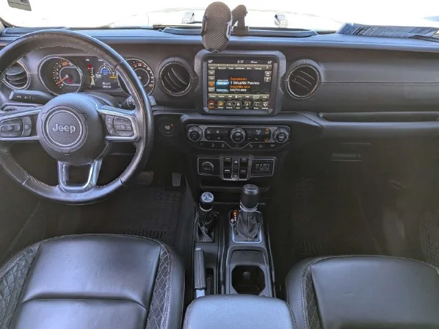 Used 2021 Silver Jeep Unlimited Sahara High Altitude image 12