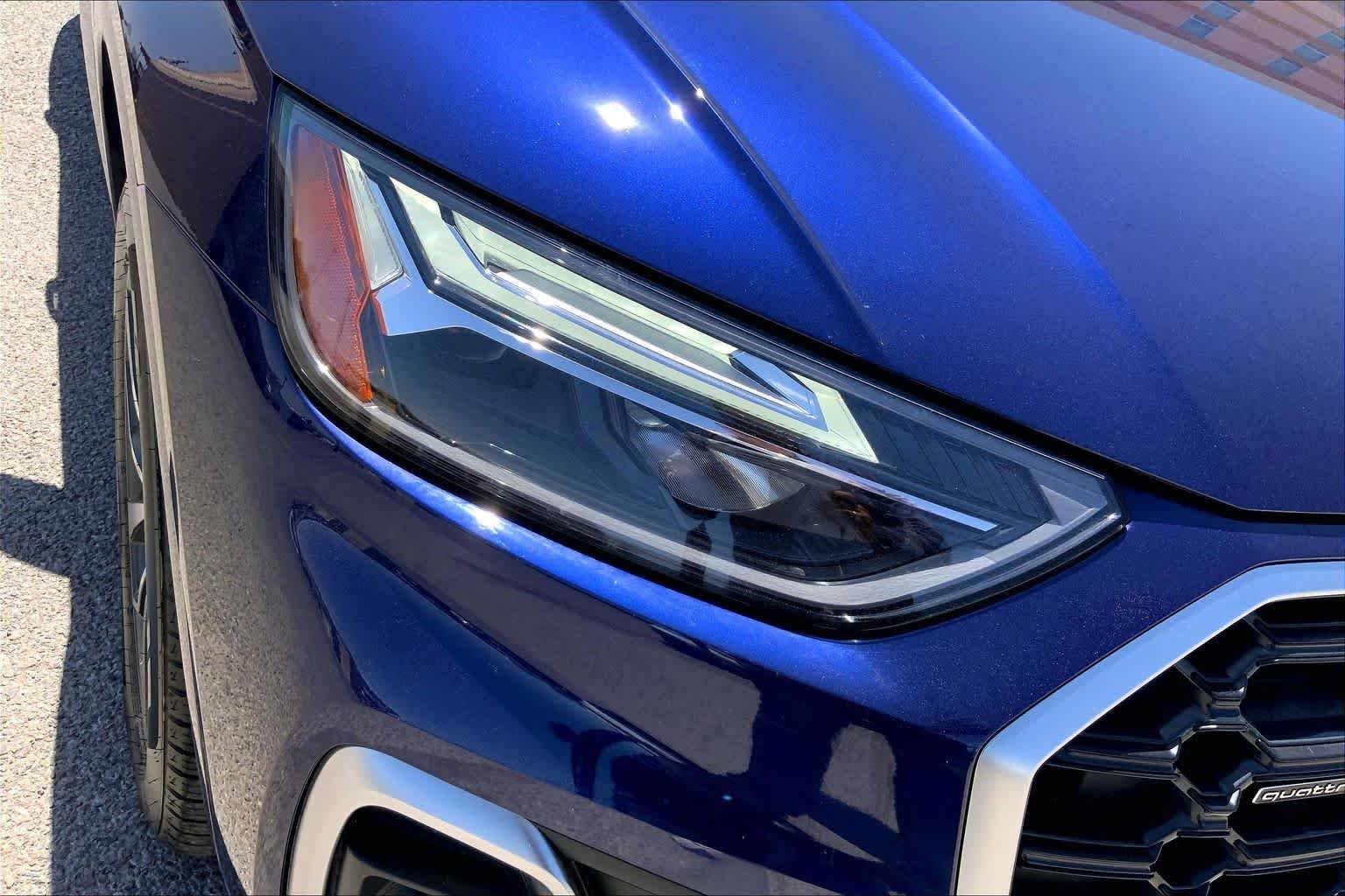 Used 2023 Navarra Blue Metallic Audi S line Premium image 28