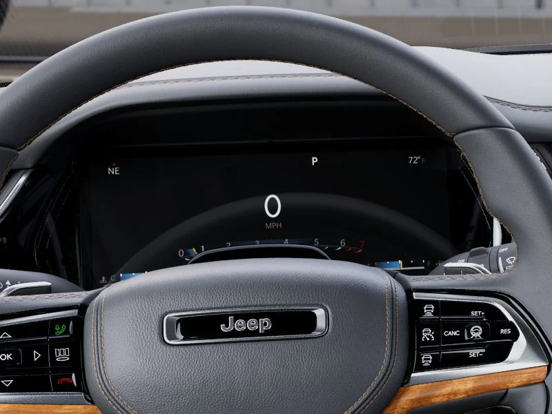 New 2026 Diamond Black Crystal Pearl-Coat Exterior Paint Jeep Summit image 17