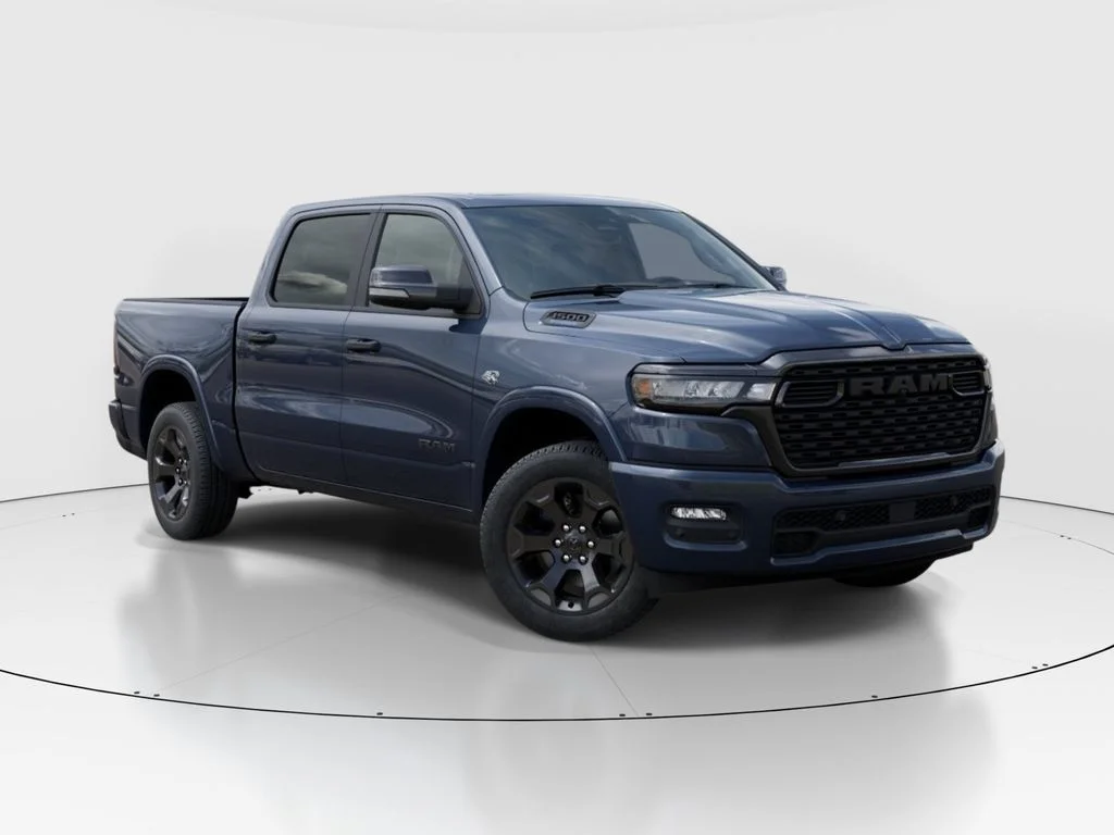 New 2026 Forged Blue Metallic Exterior Paint RAM Big Horn/Lone Star image 6