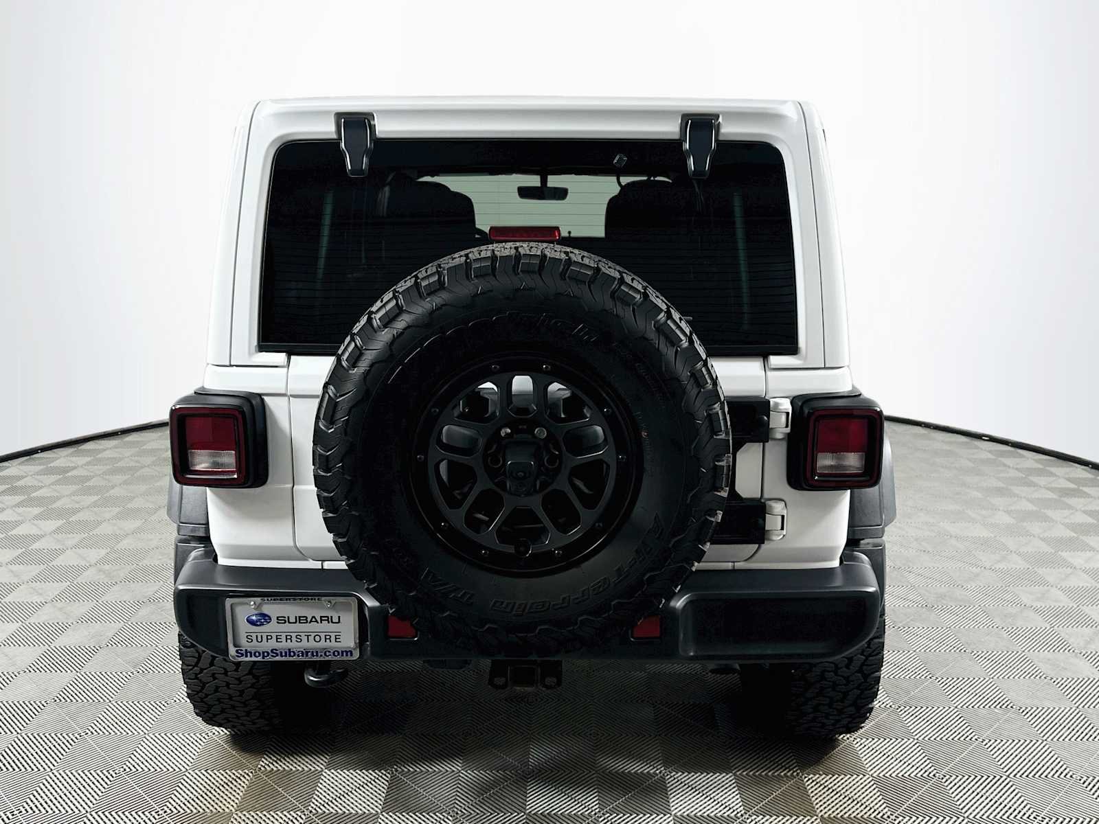 Used 2023 Bright White Clearcoat Jeep Willys image 6
