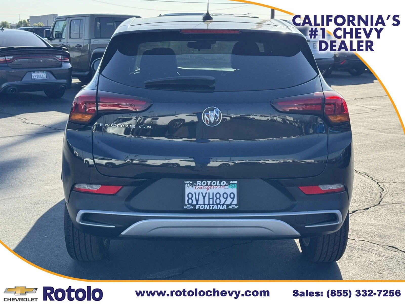 Used 2021 Ebony Twilight Metallic Buick Preferred image 5