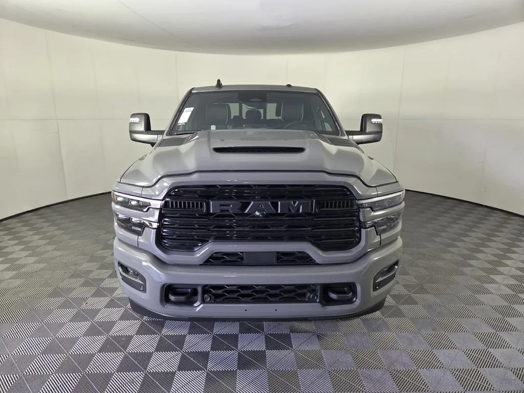 New 2026 Ceramic Gray Clear-Coat Exterior Paint RAM Laramie image 3