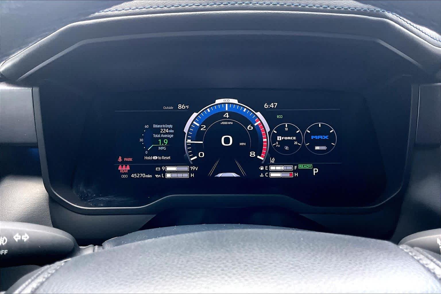 Used 2022 Midnight Black Metallic Toyota Platinum Hybrid image 26