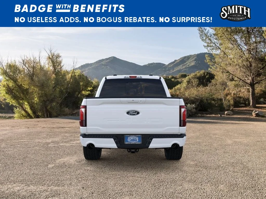 New 2026 Star White Metallic Tri-Coat Ford Lariat® image 6