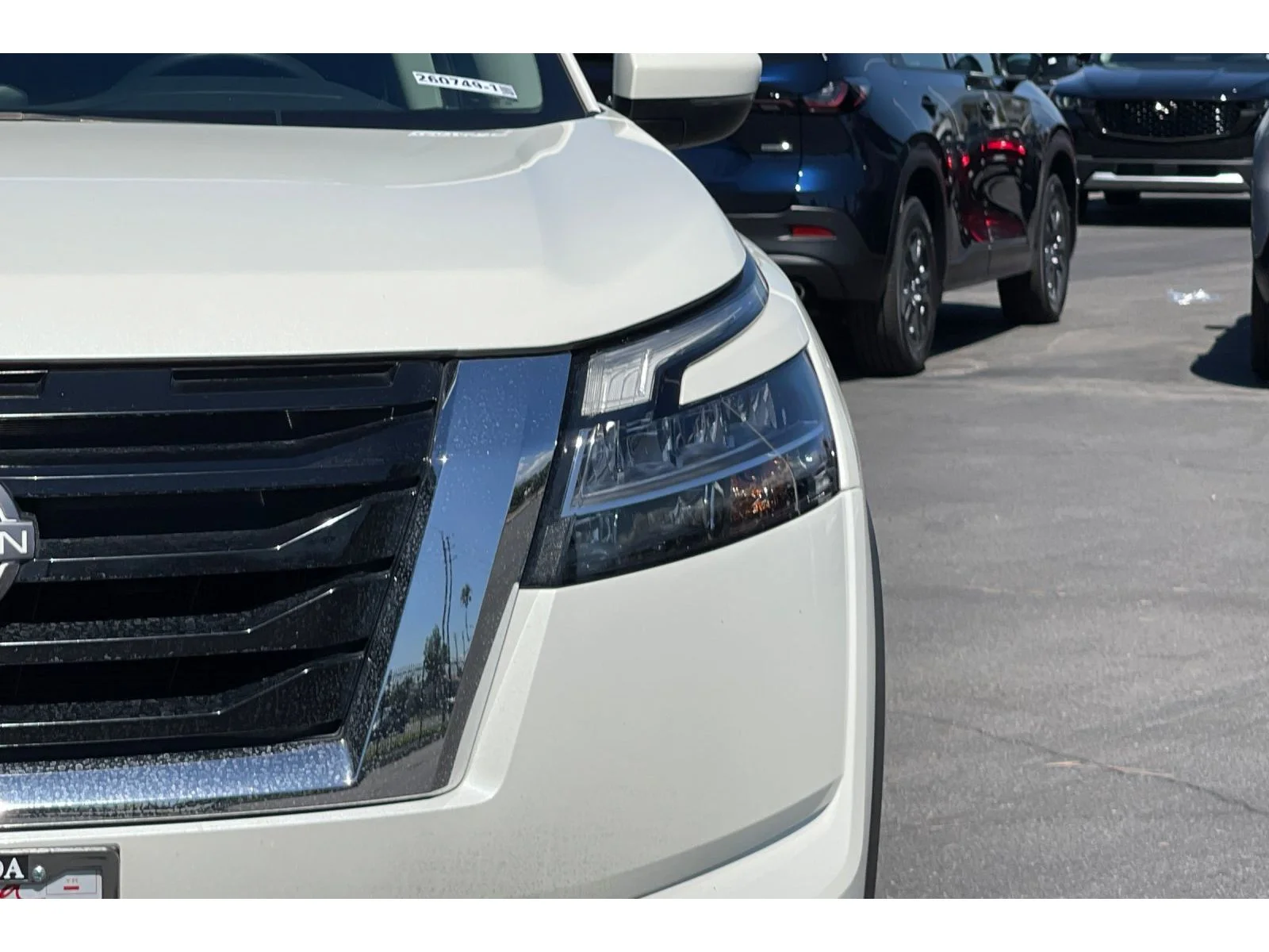 Used 2022 Pearl White Tricoat Nissan SV image 52