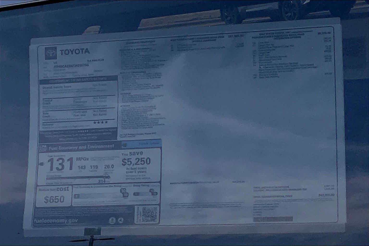 New 2026 Wind Chill Pearl Toyota XLE image 22
