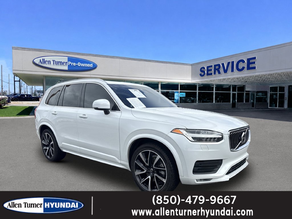 Used 2021 Crystal White Metallic Volvo T6 Momentum image 1