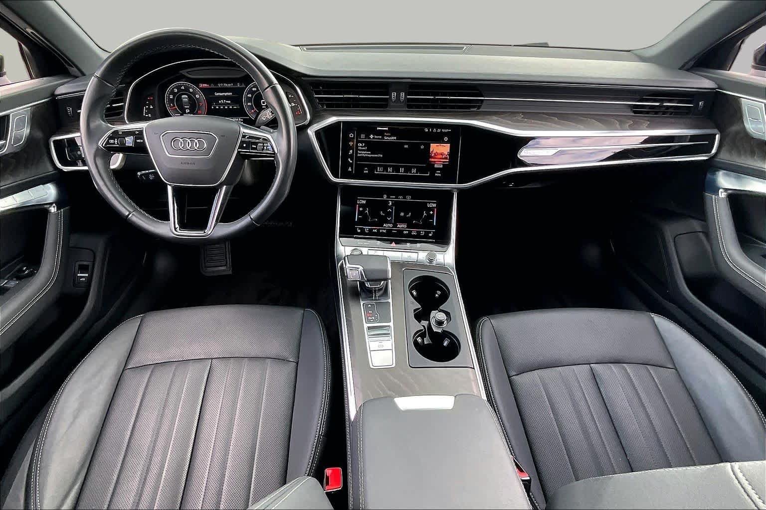 Used 2023 Mythos Black Metallic Audi Premium Plus image 14