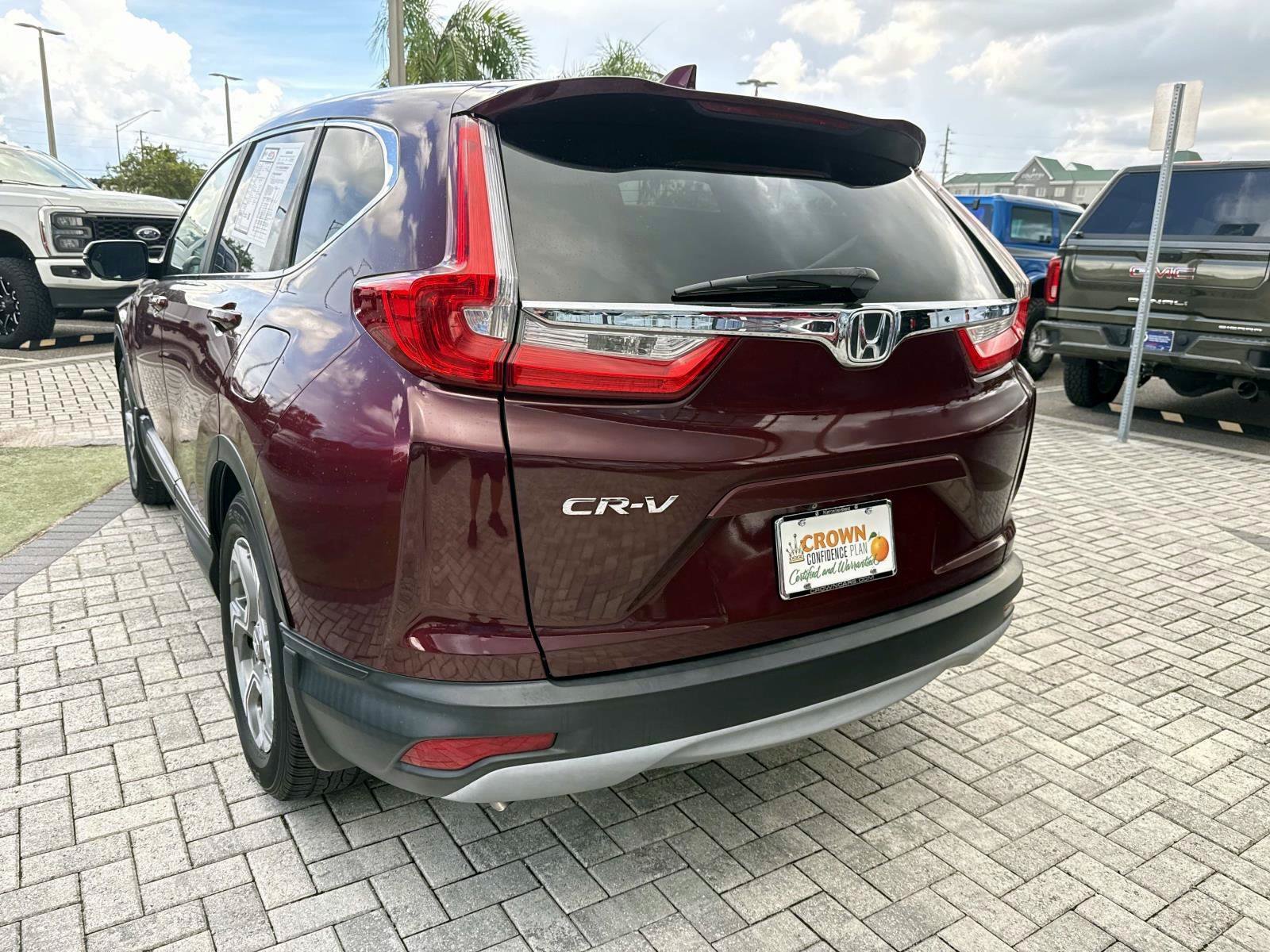 Used 2018 Dark Cherry Honda EX-L image 9