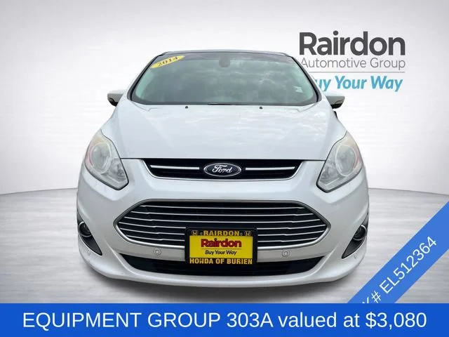 Used 2014 White Platinum Metallic Tri-Coat Ford SEL image 2