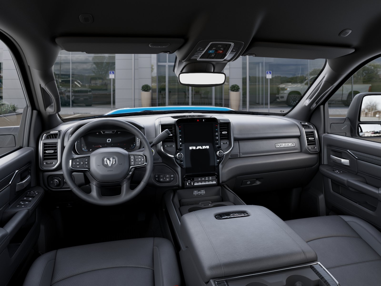 New 2026 Hydro Blue Pearl-Coat Exterior Paint RAM Rebel image 40