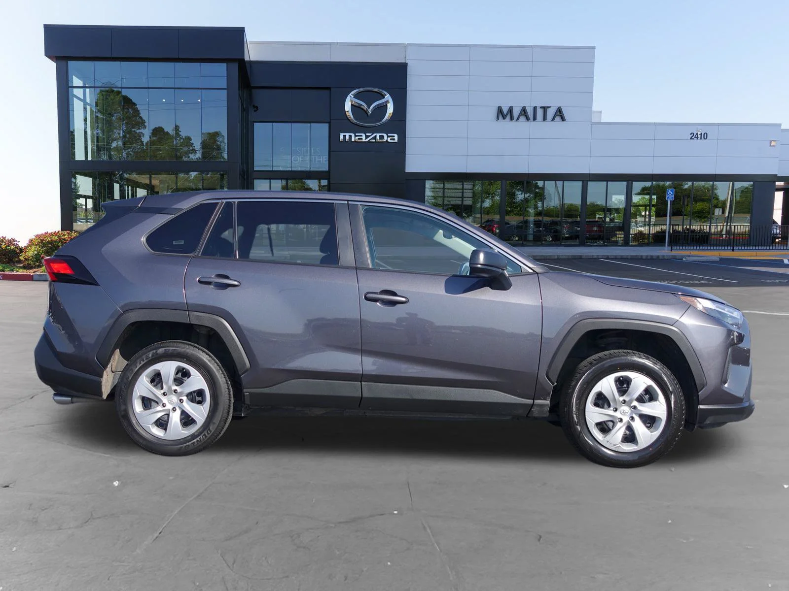 Used 2025 Magnetic Gray Metallic Toyota LE image 2