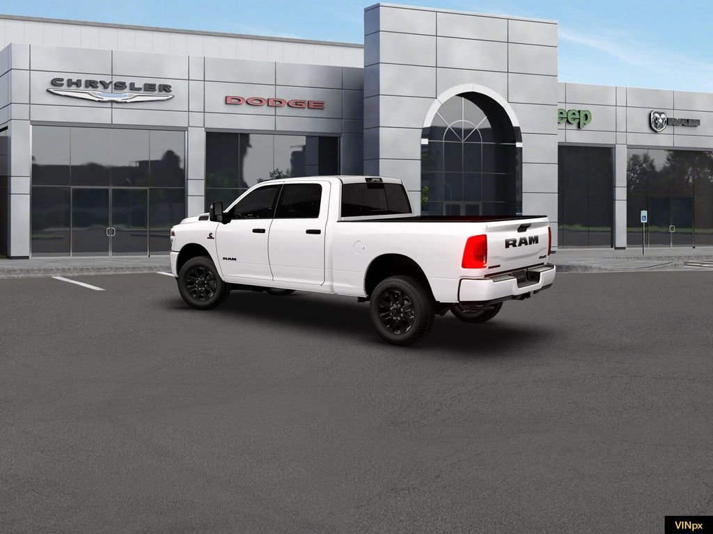 New 2026 Bright White Clear-Coat Exterior Paint RAM Big Horn image 3