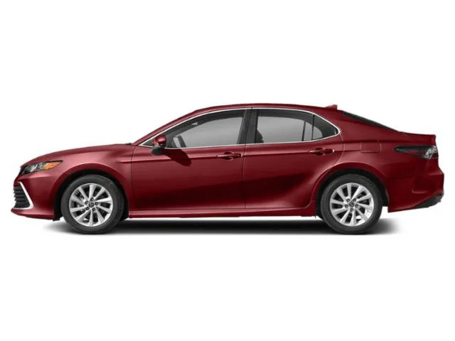 Used 2021 Ruby Flare Pearl Toyota LE image 3