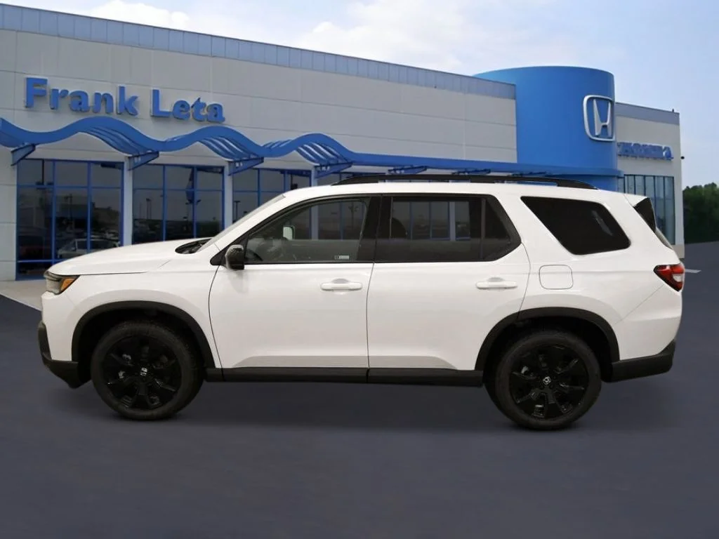 New 2026 Platinum White Pearl Honda AWD Black Edition image 2