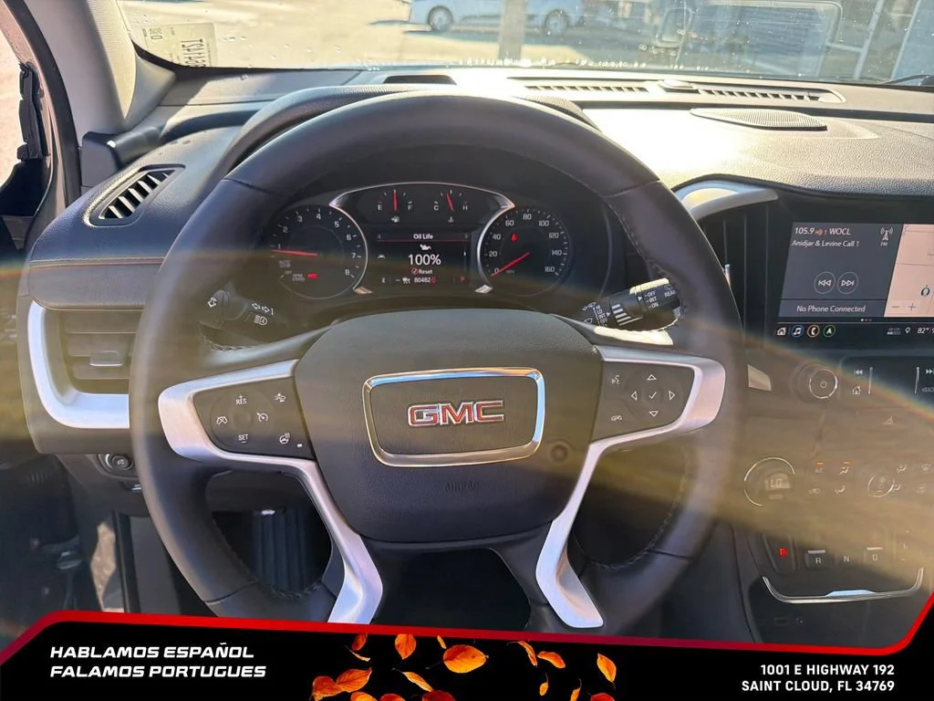 Certified Used 2021 GRAPHITE GRAY METALLIC GMC SLT image 18