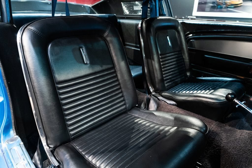 Used 1967 Blue Ford Fastback Restomod image 54