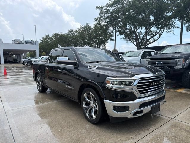 Used 2019 Diamond Black Crystal Pearlcoat Ram Longhorn image 3