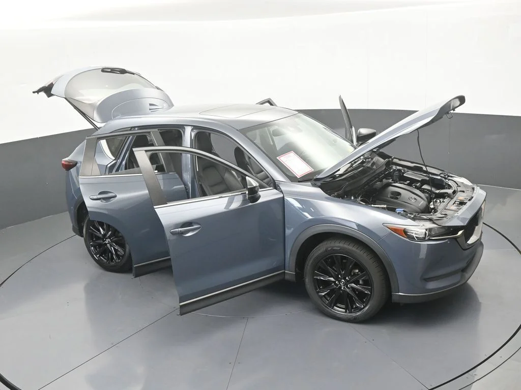 Used 2021 Polymetal Gray Mazda Carbon Edition image 73