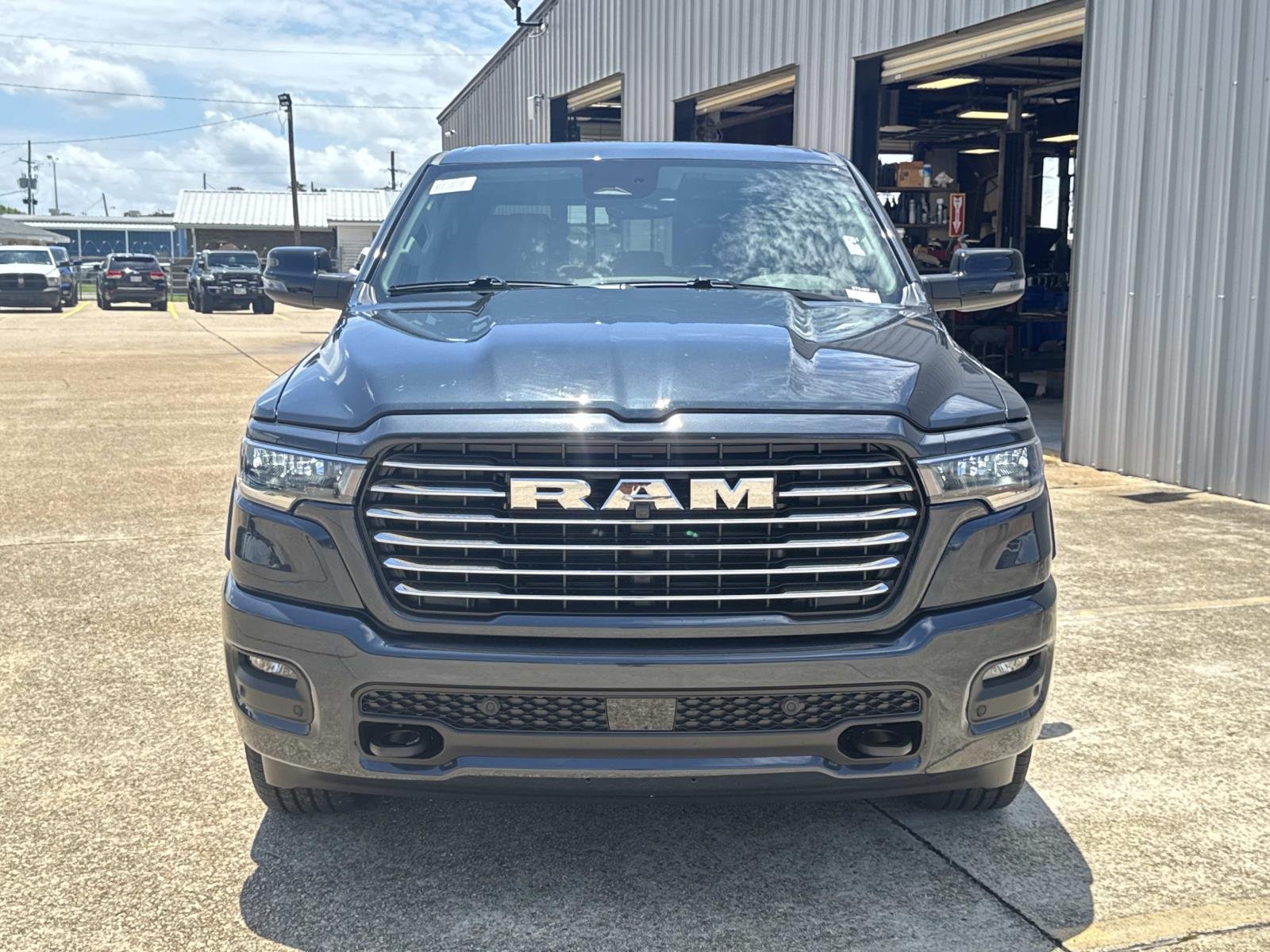 New 2026 Forged Blue Metallic Exterior Paint RAM Laramie image 2
