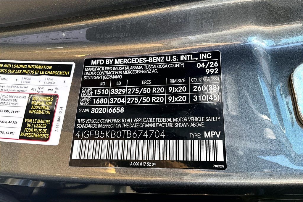 New 2026 Selenite Grey Metallic Mercedes-Benz GLE 450 image 28