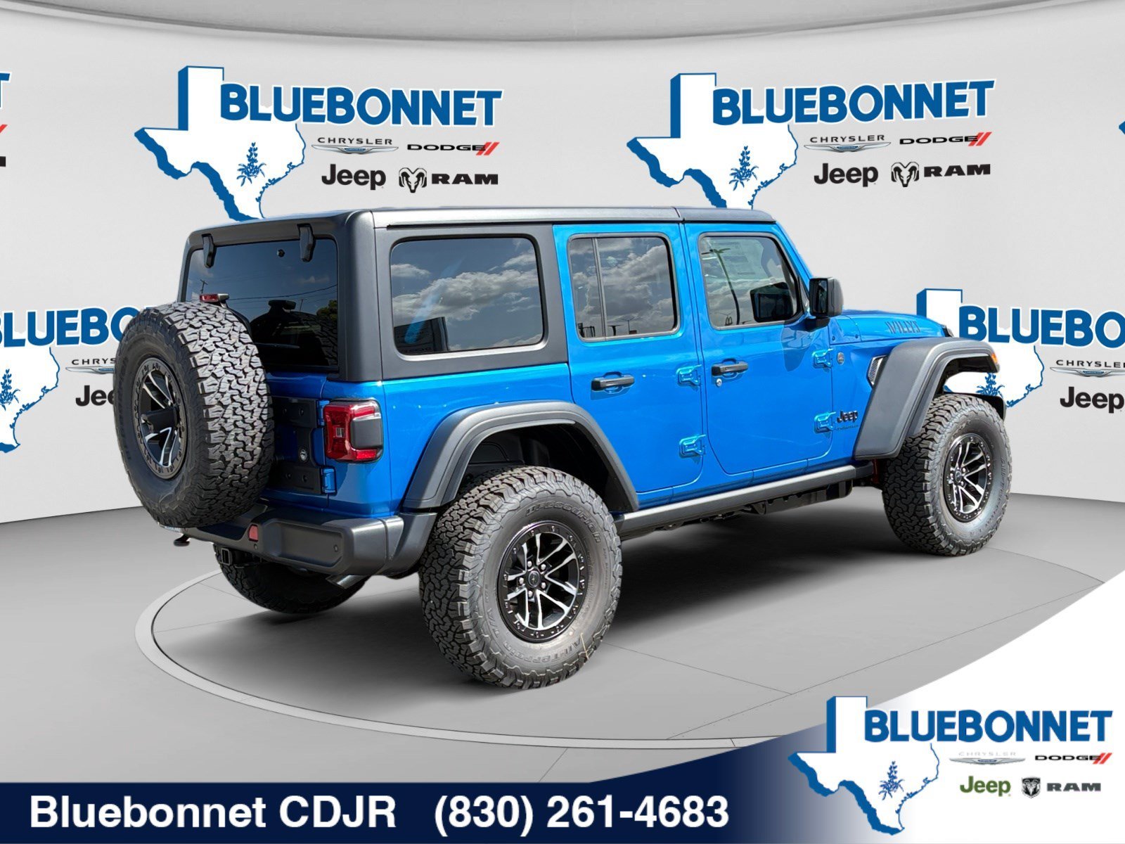 New 2026 Hydro Blue Pearl-Coat Exterior Paint Jeep Willys image 5