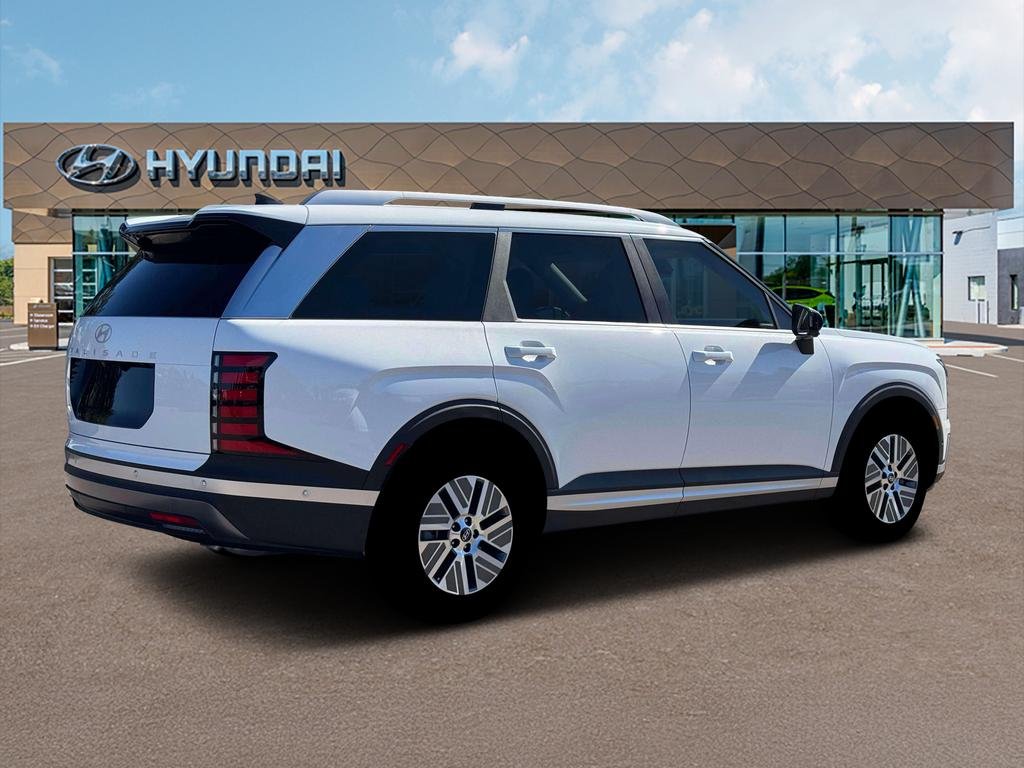 New 2026 Creamy White Pearl Hyundai Blue SEL Premium 7P image 8