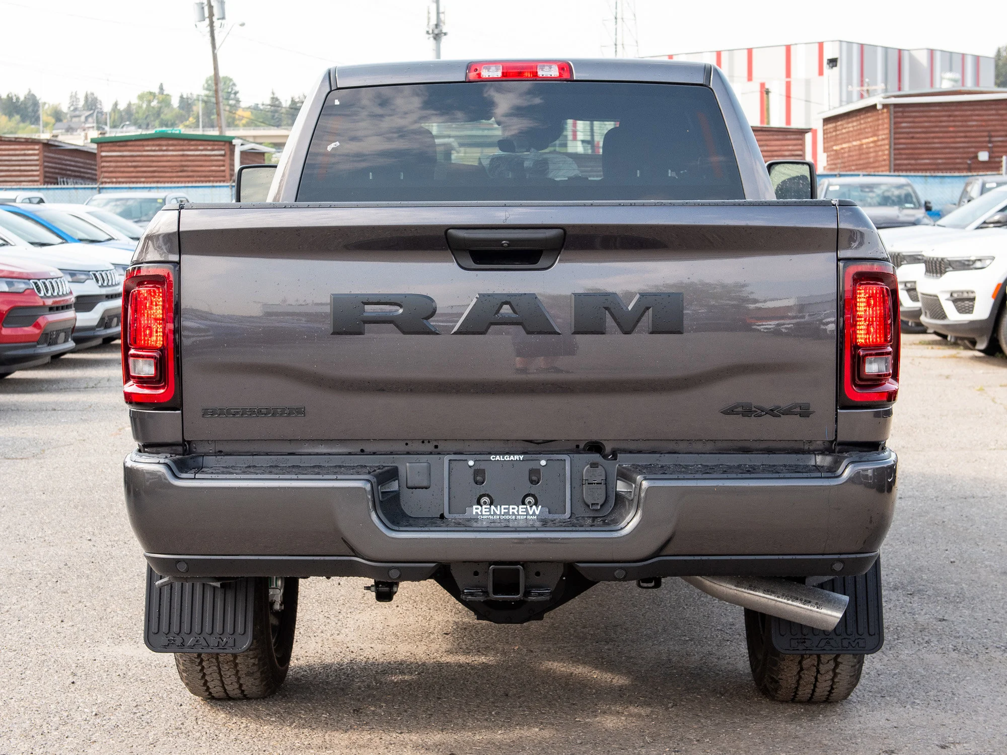 Used 2026 Grey RAM Big Horn Night* Crew Cab 4x4, High Output Cummins, 5th Wheel Prep image 5