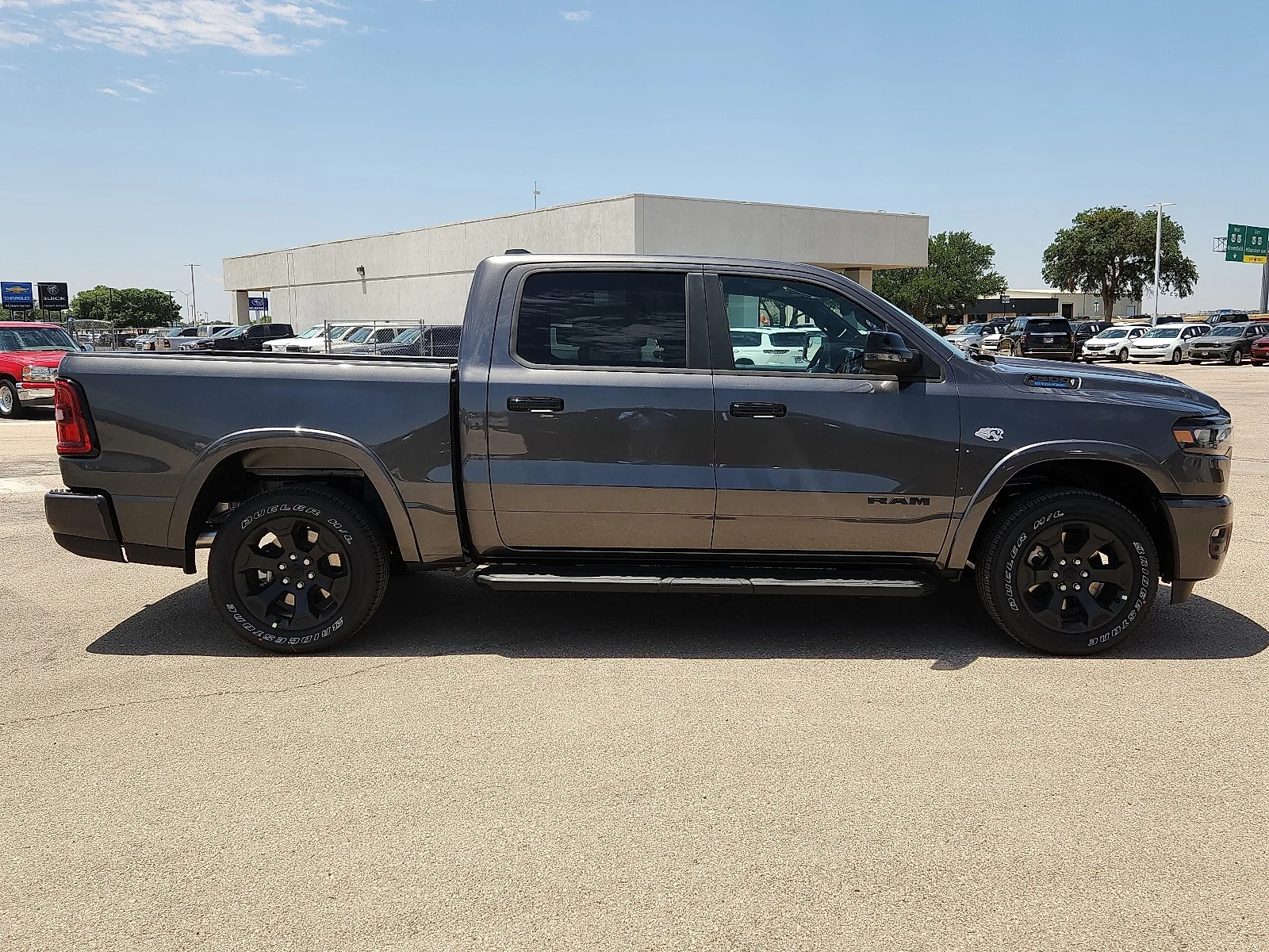 New 2026 Granite Crystal Metallic Clear-Coat  Paint Ram LONE STAR CREW CAB 4X4 5