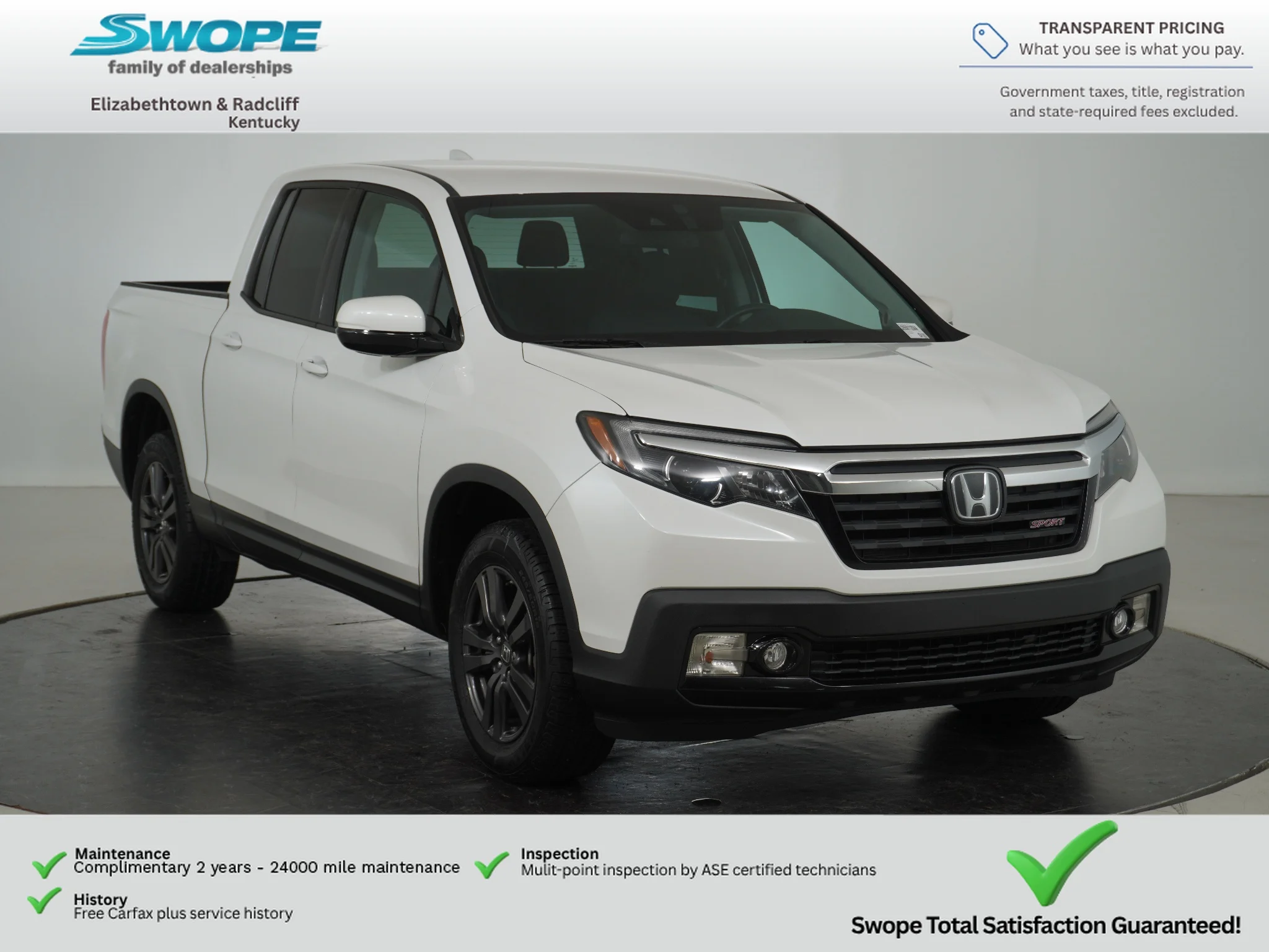 2020 Honda Ridgeline Sport