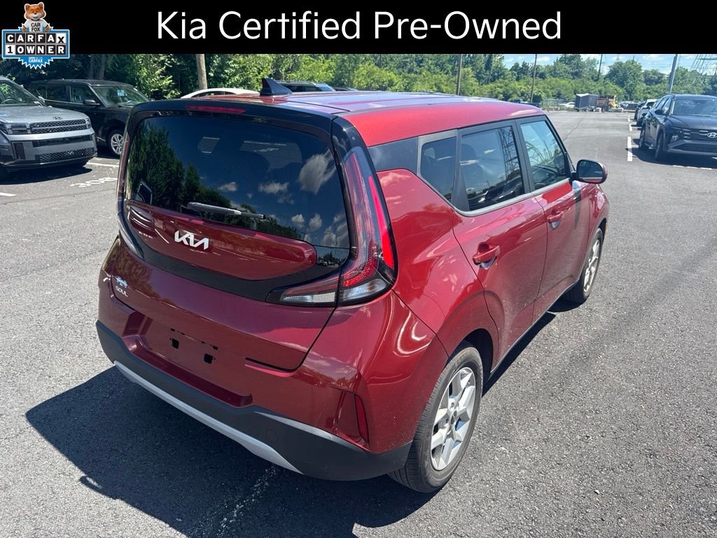 Certified Used 2023 Orange Kia LX image 8